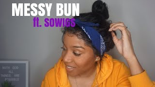 I Tried A Messy High Bun On A Wig ? | Sowig