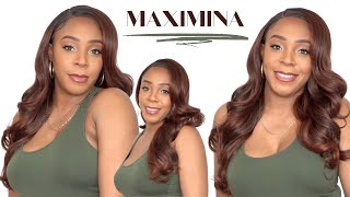 Outre 100% Human Hair Blend 360 Hd Frontal Lace Wig - Maximina (13X6 Lace Frontal) --/Wigtypes.Com