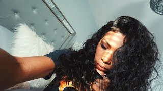Wowafrican.Com 360 Frontal Wig Unboxing+ Adding An Elastic Band To Tlw03