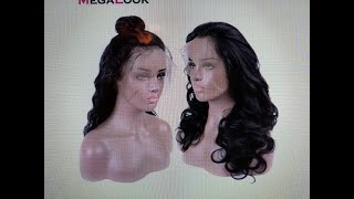 360 Lace Frontal Wig Human Hair Wigs 16Inch Pre Plucked With Baby Hair Body Wave 360 Lace Wigs Human