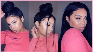 Styling My Yaki 360 Wig | Ponytails, High Buns Etc. !! | April Lace Wigs