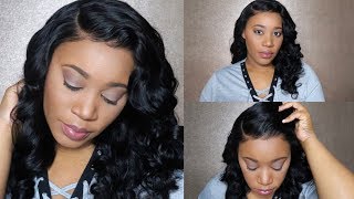 This Hair Is Definitely A Slay | 360 Wavy Lace Wig Review | Wowebony