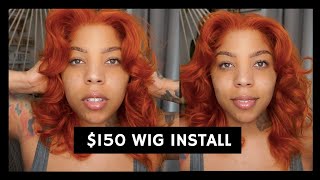 Aliexpress Cheap Human Hair Lace Front Wig Install