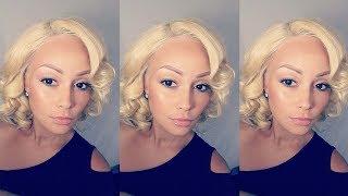 How To Slay A Blonde 360 Frontal Wig | Comingbuy Hair Supply