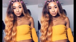 How To Install A Closure Wig With No Glue !! | Hair Install And Review Ft  Wiggins Hair