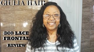 Giulia Hair 360 Lace Frontal Wig Review