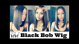 Best Wig Ever!!   Hairvivi Com Black Bob Wig Review