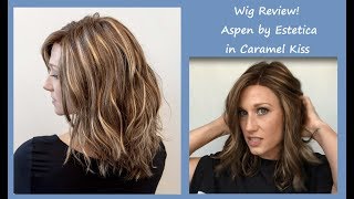 Wig Review:  Avalon (Formally Known As Aspen) By Estetica In Caramel Kiss