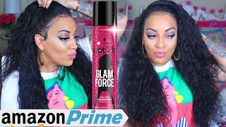 Yesss Melted My New Amazon Prime 360 Lace Wig W/ Got2B Glam Force Hair Spray Amazon Persephone