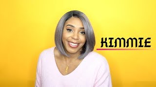 Janet Collection Essentials Synthetic Hair Lace Wig - Kimmie --/Wigtypes.Com
