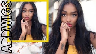 What Wig? Bomb Natural Looking Silk Base Lace Wig  | Addwigs Review