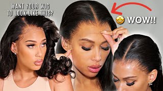 It'S Giving, Sis! No Glue No Bald Cap| Skin Melt Clean Hairline Lace Wig - Superbwigs