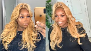 Watch Me Bleach, Curl, And Install This Kinky Straight 360 Lace Wig | Wowafrican