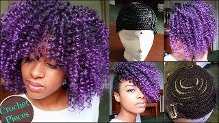 How To | Crochet Braid Curly Wig & Updo