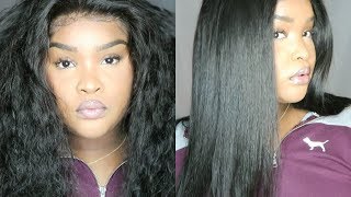 Wig Transformation In Minutes! Ft. Ywigs.Com 360 Lace Wig!