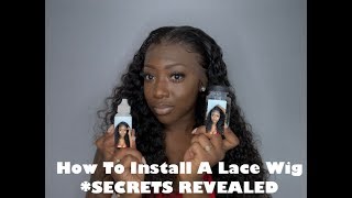 Beginner Friendly: Frontal Wig Install: How To Use Walker Tape Lace Glue