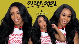 Sensationnel Curls Kinks & Co Synthetic Empress Lace Front Wig- Sugar Baby +Giveaway --/Wigtypes.Com