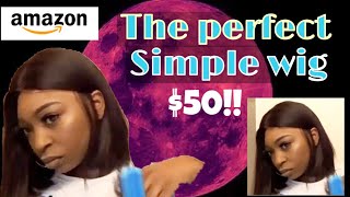 Amazon Prime Persephone Bob Lace Wigs Human Hair With 6 Inches Deep Parting