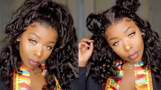 Space Buns And Top Buns The "Versatility" Of A Lace Front Wig Ft. Yswigs.Com