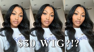 $30 Human Like Wig !?!? | Model Model Wig Review & Styling