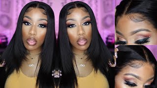 Asmr | How I Lay My “Glueless” Wigs | Most Realistic Wig Install Ft. Hairvivi