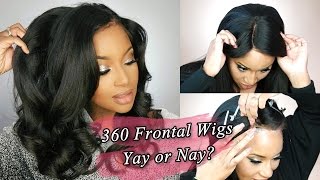 Can'T Sew??? Check 360 Frontal Wigs!!! Easy Apply Wigs Ft. Wowafrican.Com