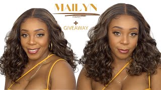 Outre Perfect Hairline Synthetic Hd Lace Wig - Mailyn (13X6 Lace Frontal) +Giveaway --/Wigtypes.Com