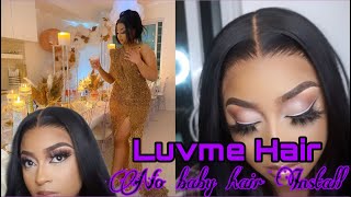 Must Watch !! 25Th Birthday Wig Install | No Baby Hair + Messy Updo Ft Luvme Hair | Assalaxx