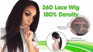 New Type Wig: 180% Density 360 Lace Wig| Alyssa Forever Style