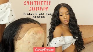 Preplucked Soft Lace Synthetic Wig | Synthetic Sunday | Friday Night Hair Lovelybryana
