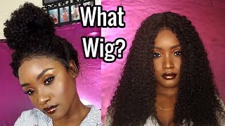 How To Install A 360 Lace Wig || How To Messy Bun || Chinalacewig || Kemiixo