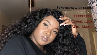 Freetress Equal Lace Wig - Major | Synthetic Wig Review