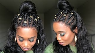 No Hair Left Out 360 Brazillian Natural Wave Feat Wow African | Wig Wednesday