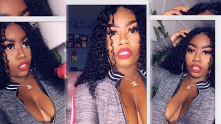 Pre-Plucked & Bleached Brazilian Curly 360 Lace Front Wig! | Cocoblackhair X The Tastemaker