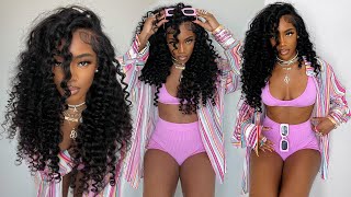 How To Get The Perfect Wand Curls On Water Wave Hair Ft Ashimary Hair