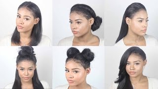 Versatile Lace Frontal Sew In Tutorial | No Hair Out , No Glue