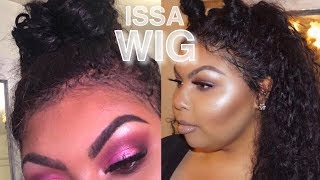 How To: Apply A Lace Front Wig + Baby Hair | No Glue