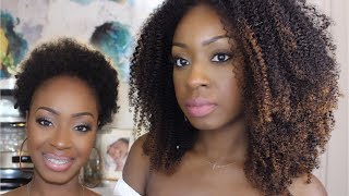 Hergivenhair Natural Hair Wig Review For Coily Hair| Protective Styles