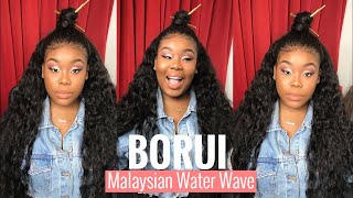 Malaysian Water Wave Hair - Borui Hair- Ft Chun Li Inspired Hairstyle (Non Aliexpress Hair)