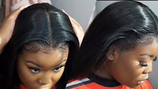 How To Camouflage / Blend Dark Lace To Match Your Skin Tone  360 Lace Wig Ft Julia Hair