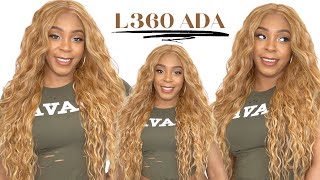 Motown Tress Synthetic Hair Deep Part Let'S Hd 360 Lace Wig - L360 Ada --/Wigtypes.Com