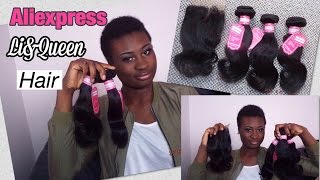 Aliexpress Li&Queen Brazilian  Hair| Review