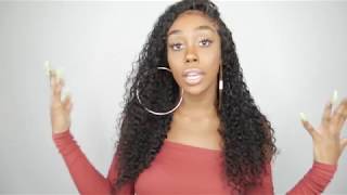 The Most Natural Pre-Plucked Kinky Curl 360 Lace Wigs | Wowebony.Com
