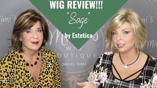 Wig Review Of "Sage" By Estetica