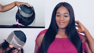 Angel Grace Brazilian Straight Hair | Wig Construction 360 Frontal