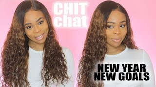 Chit Chat: New Year New Goals | Affordable Lace Wig Review  | Omg Her Hair