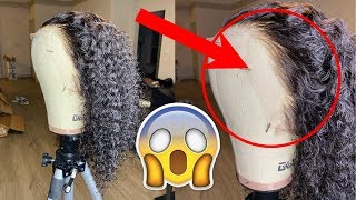 How To Bleach + Pluck A Wig For Beginners | Ft. Superb Swiss Lace+ Undetectable Knots Wig!