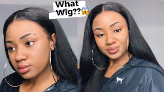Kinky Straight Lace Front Wig | Tinashe Hair