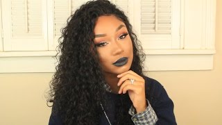 How To Install 360 Lace Frontal No Glue! | Dyhair777 European Deep Wave