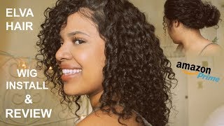 Best Cheap 360 Lace Front Wig (From Amazon) | Elva Hair Install & Review